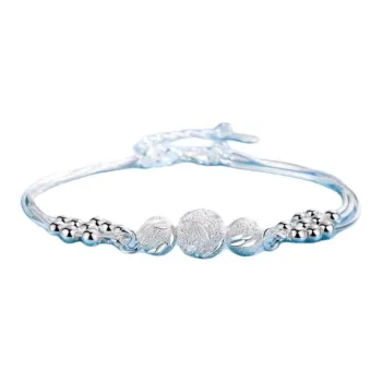 Happy Tide 999 Fine Silver Bracelets Women's Silver