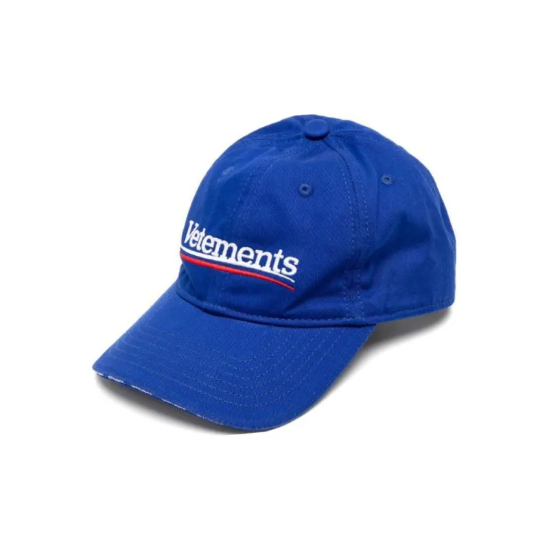 Vetements Kids Embroidered Logo Baseball Cap-1
