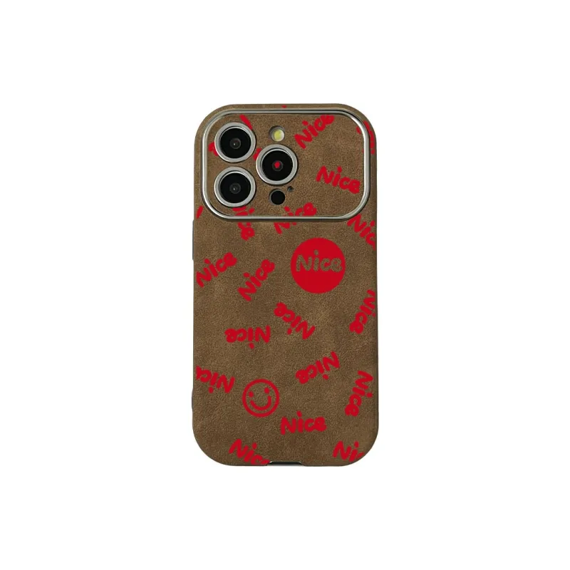 KESHIXIONG TPU Material Nice Red Phone Case Compatible With IPhone 15/14 Plus/13/12/11/15 Pro Max/XS/XR/XS Max/8 Plus-0