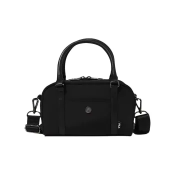 FILA Nylon Shoulder Bag, Crossbody Bag, Handbag Mini Women's Black