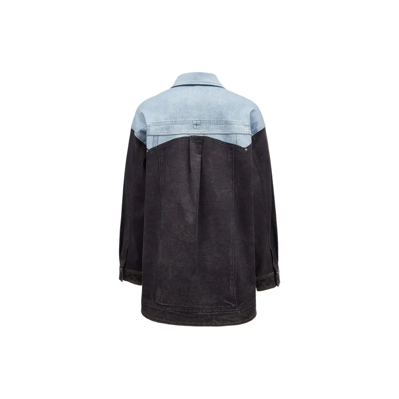 ONLY Shirt Women's Washed Denim Blue-1