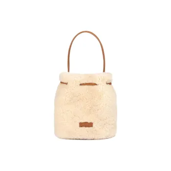 UGG Sheepskin Bucket Bags Handbags Women's Natural