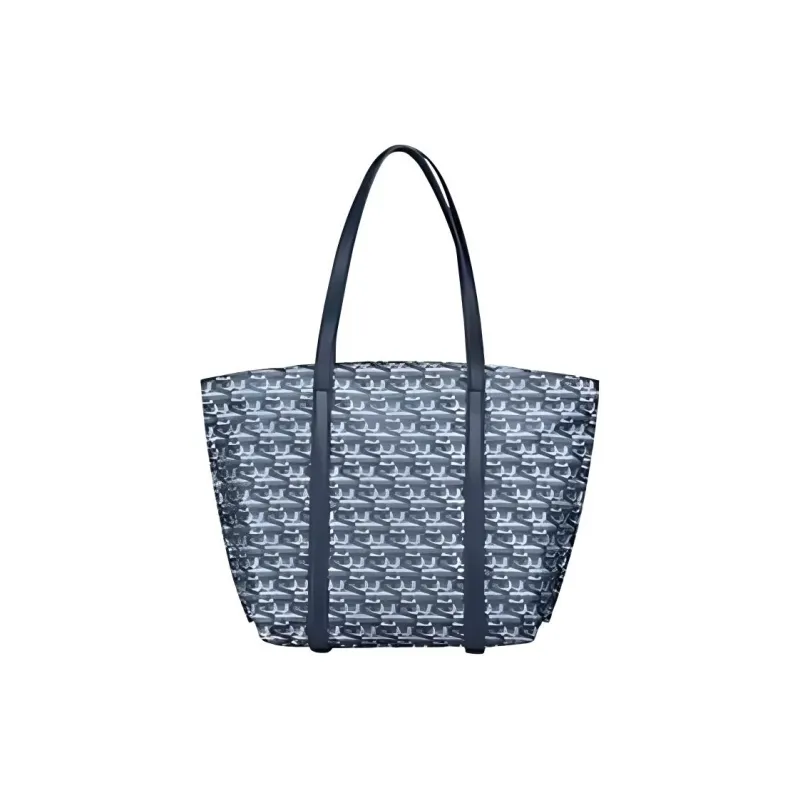 SAMSONITE Fabric Tote Bag, Shopping Bag, Handbag, Shoulder Bag Tubas Women's Blue-3