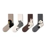 [Wool Socks]Hug Me-4 Pack