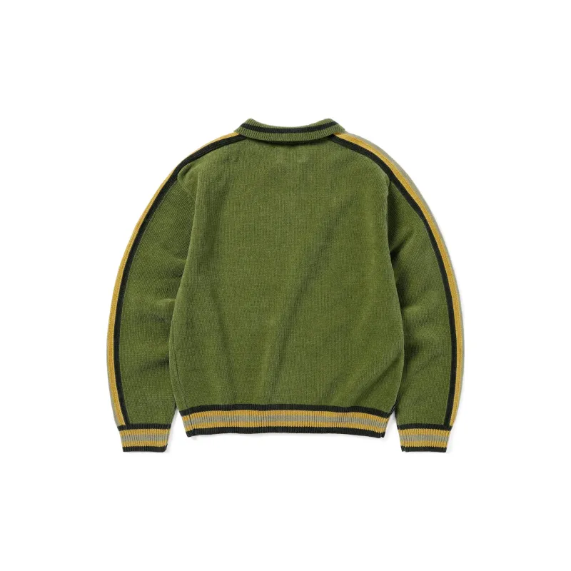 Thisisneverthat FW24 Knitwear Unisex Olive Green-1