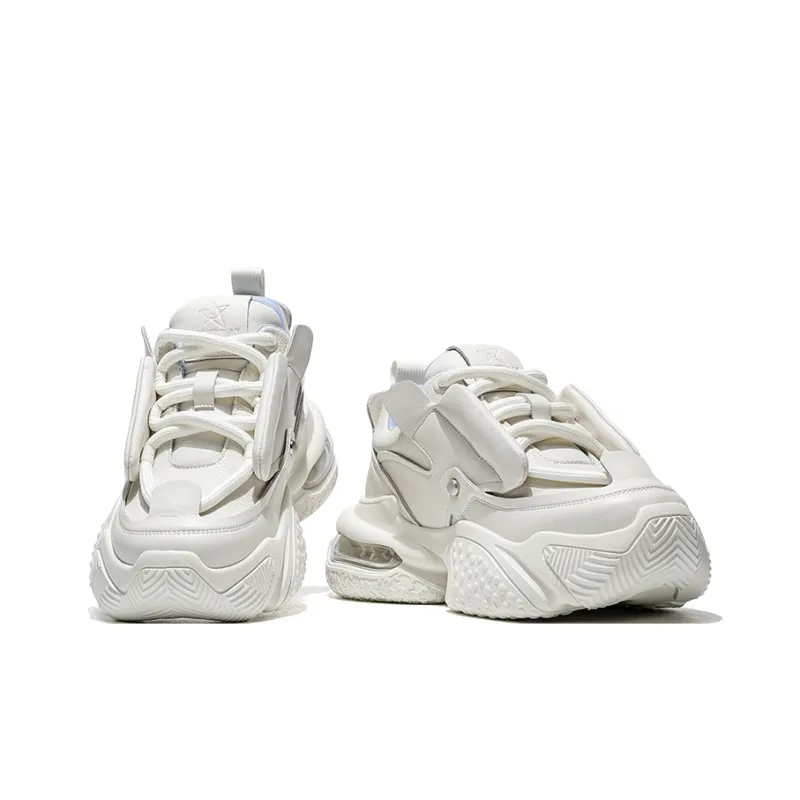 MOERBAI Spacewalk Series Wear Resistant Support Lightweight Height Increasing Low Top Chunky Sneakers Men's-9