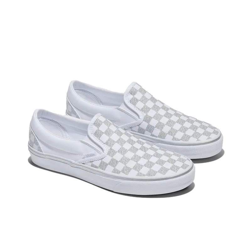 Slip On Classic Vans 'Metallic True White'-1