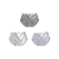 B Set-Fashion Label-Gray+Light Green+Blue (3 Pack)