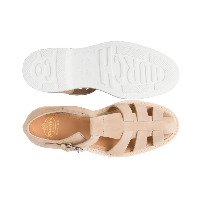 CHURCH'S Hove W4 Suede Sandals-4