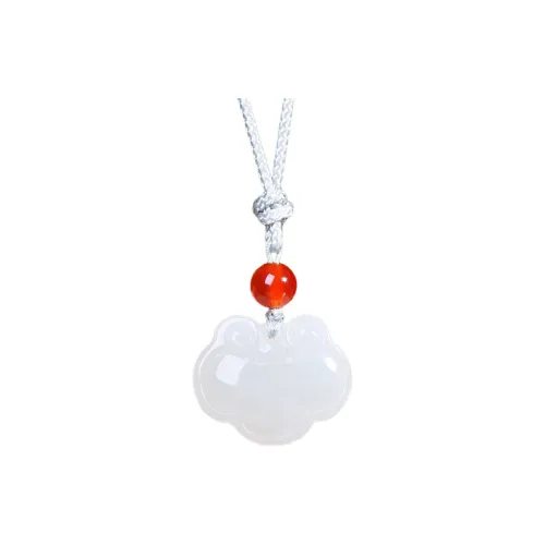 HUWEI Hetian Jade Necklaces White Jade Unisex