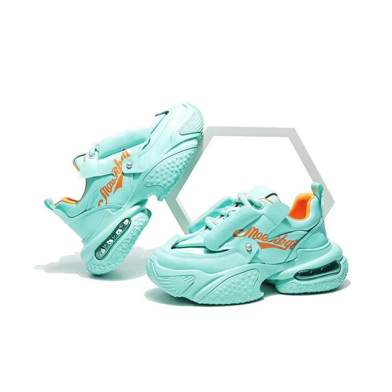 MOERBAI Spacewalk Series Wear Resistant Support Lightweight Height Increasing Low Top Chunky Sneakers Men's-24