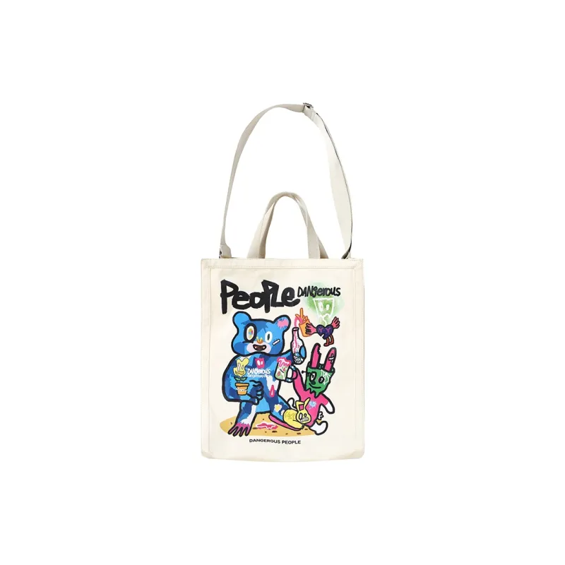 DANGEROUSPEOPLE Fabric Handbag Regular Unisex Multicolor-5