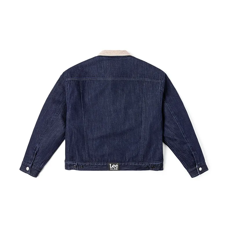 Lee FW24 Denim Jacket Men's Dark Blue-1