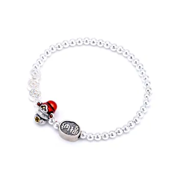 BLESSED BULLET 999 Fine Silver Bracelets Unisex