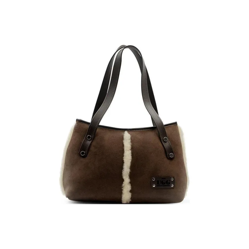 UGG Sheepskin Shoulder Bag Handbag Shoulder Bag Women's Chocolate/Chestnut-0