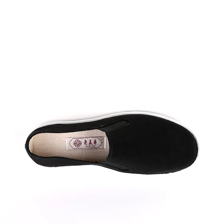Old Meihua Low Top Casual Shoes Men's Black-2
