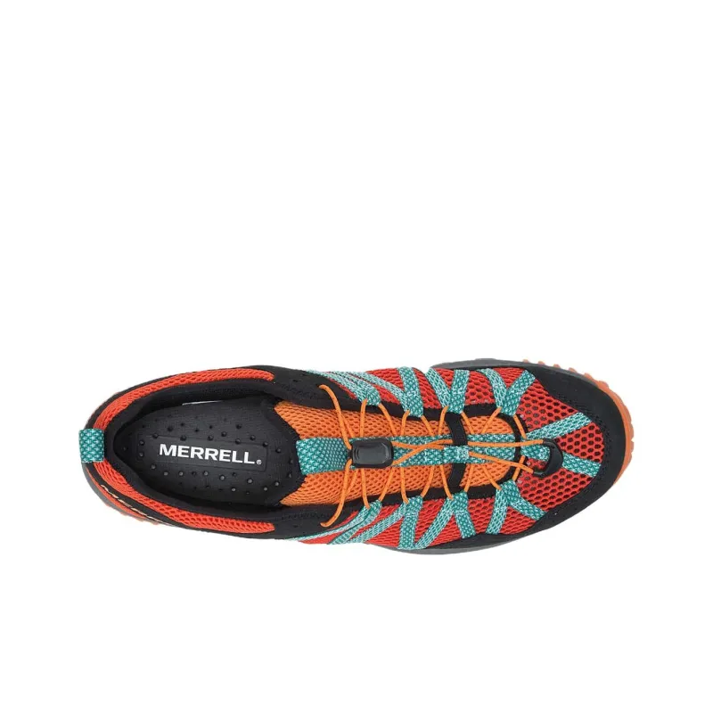 MERRELL Wildwood Aerosport Anti-Slip Wear-Resistant Low-Top Outdoor Shoes Men's Red Black-3