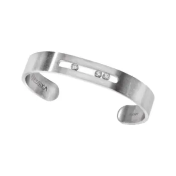 MESSIKA Titanium Bangles Men's Silver