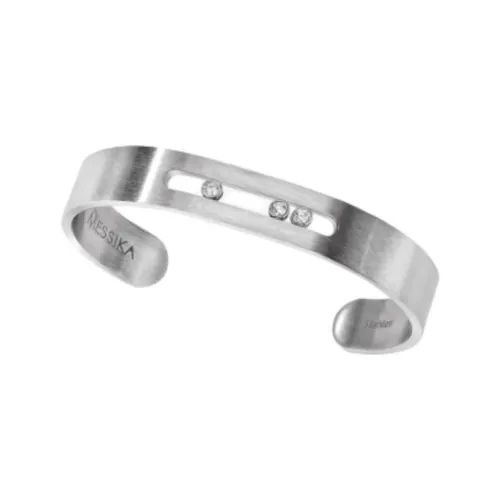 MESSIKA Titanium Bangles Men's Silver