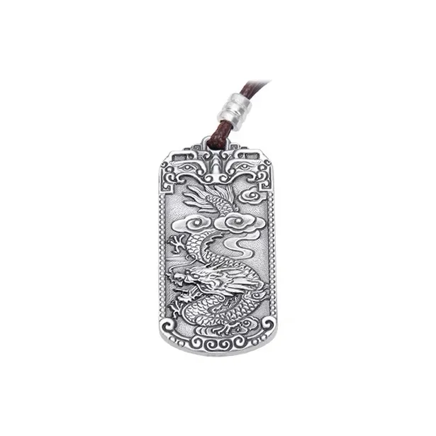 CUTE DAME S999 Sterling Silver Necklaces Unisex Silver-0