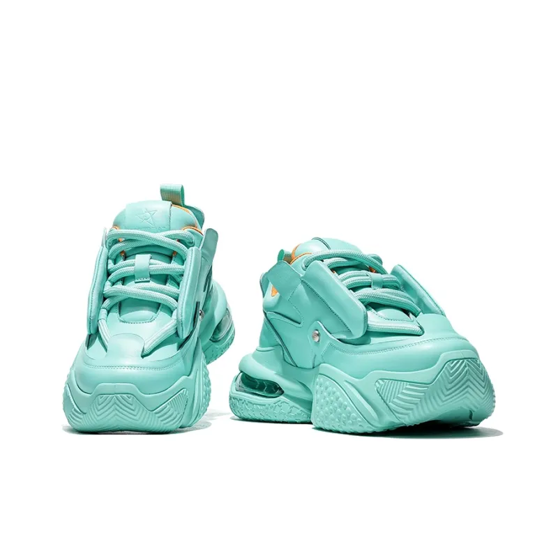 MOERBAI Spacewalk Series Wear Resistant Support Lightweight Height Increasing Low Top Chunky Sneakers Men's-22