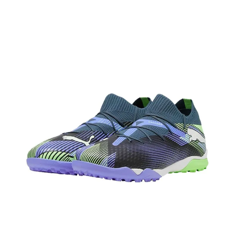 PUMA FUTURE 7 PRO Anti Slip Wear Resistant Soccer Shoes Men's Teal-2