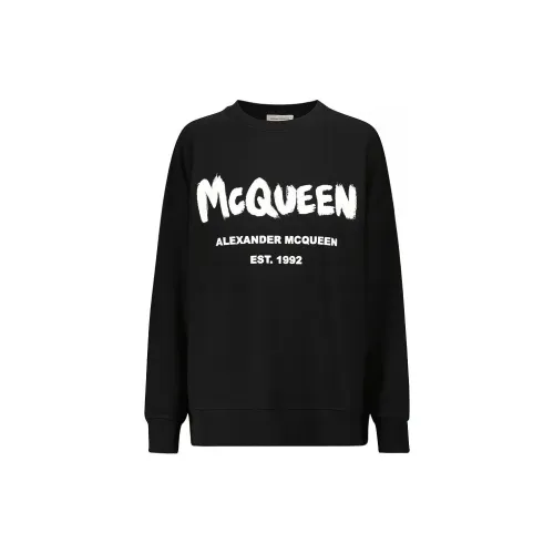 Alexander McQueen Sweatshirts Women's Black