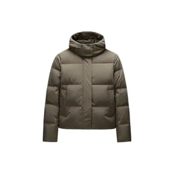 Anta Down Jacket Women's Linen Gray