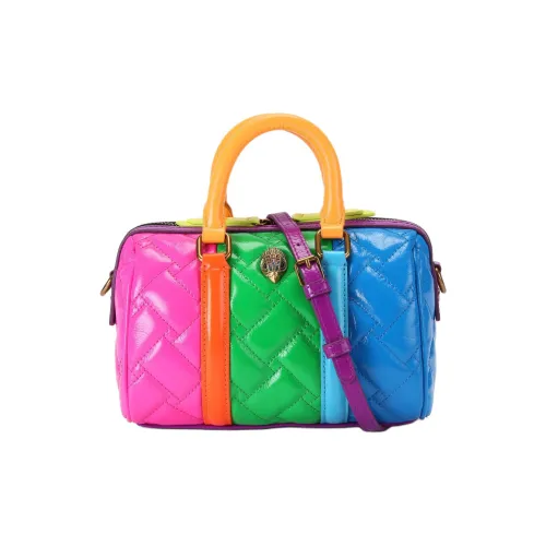Kurt Geiger London Leather Boston Bag Shoulder Bag Crossbody Bag Handbag Small Size Women's Multicolor