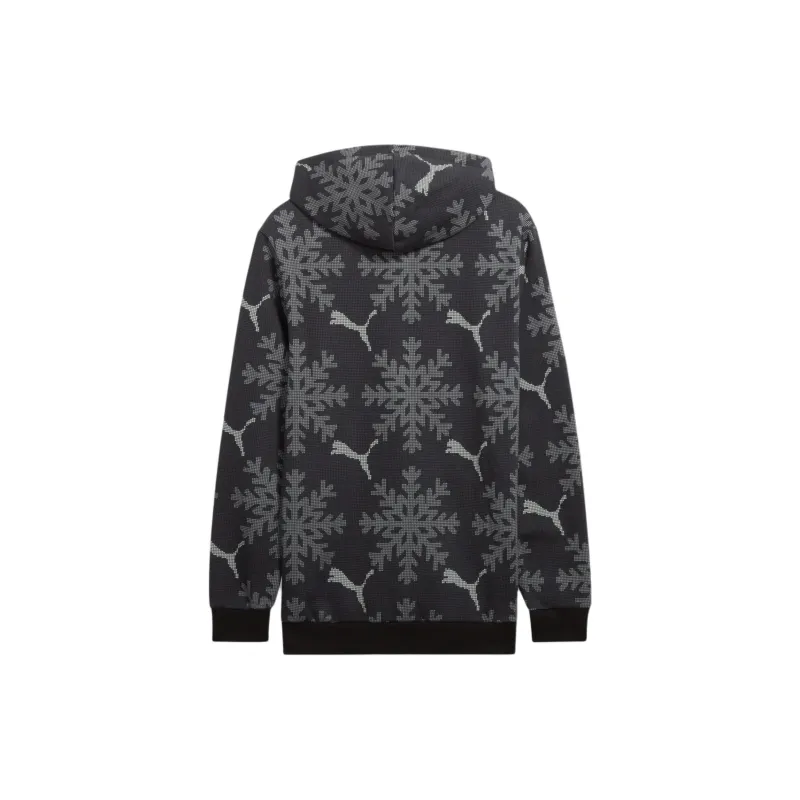 PUMA ESS+ Logo Lab Winter Snowflake Hoodie-1
