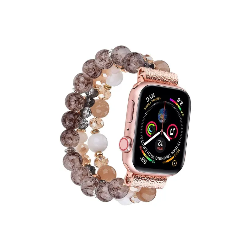 ZHENGGUANG Watch Band Apple Compatibility Agate, Crystal Material-2
