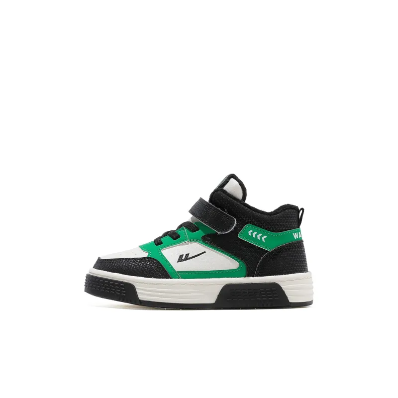 Warrior Slip Resistant, Abrasion Resistant, Breathable Mid Top Kids' Skateboarding Shoes Kids'-3