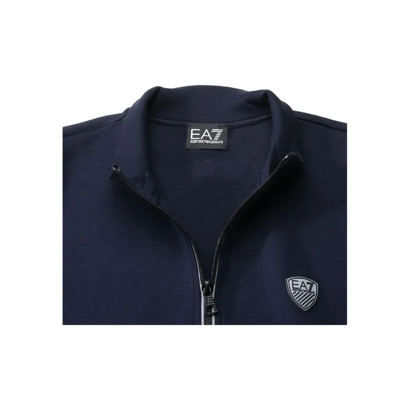 EMPORIO ARMANI EA7 FW24 Casual Sportswear Men's Navy Blue-6