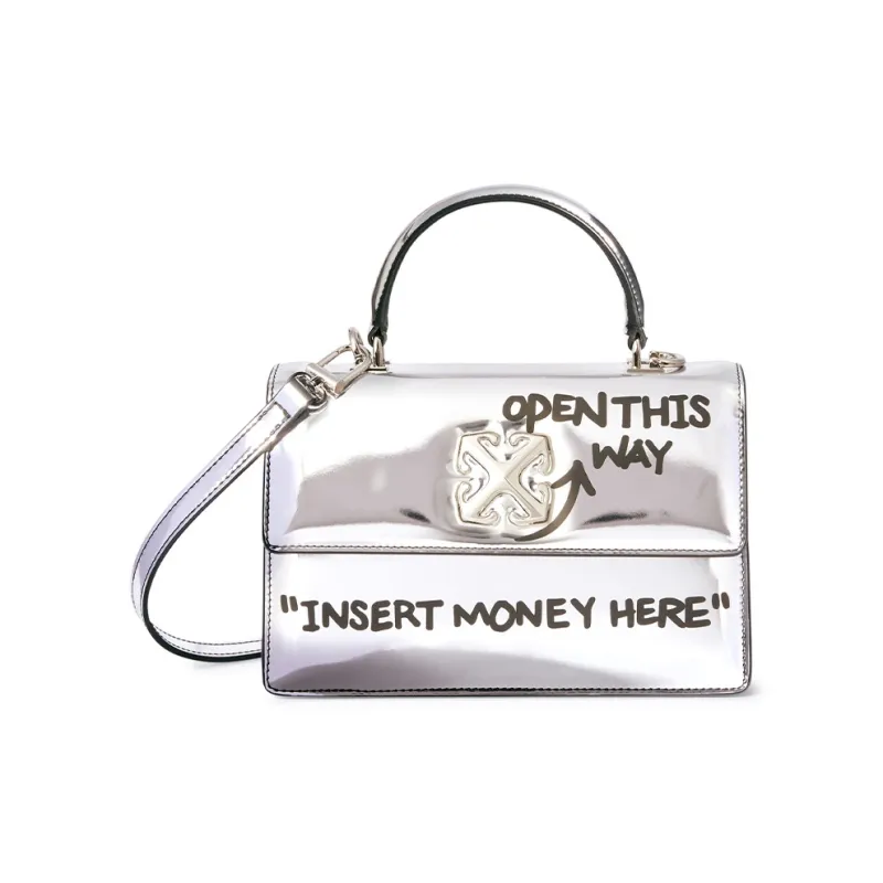 OFF WHITE Jintey 1.4 Logo Plaque Shoulder Bag-0