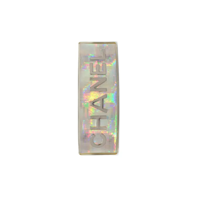 CHANEL 1997 Holographic Hairpin Barrette-2