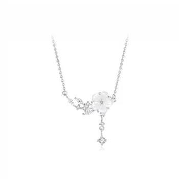 DAN DREAM Colored Glaze Collarbone Chain Necklace Women's