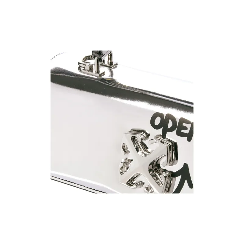 OFF WHITE Jintey 1.4 Logo Plaque Shoulder Bag-5