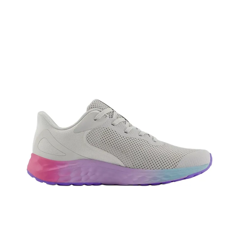 New Balance NB Fresh Foam Arishi V4 Anti Slip Wear Resistant Low Top Kids' Running Shoes Gray Teenagers-1