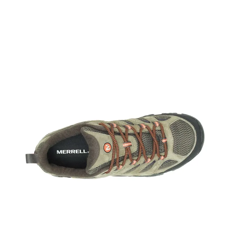 MERRELL Anti Slip Wear Resistant Low Top Hiking Shoes Men's Olive-3