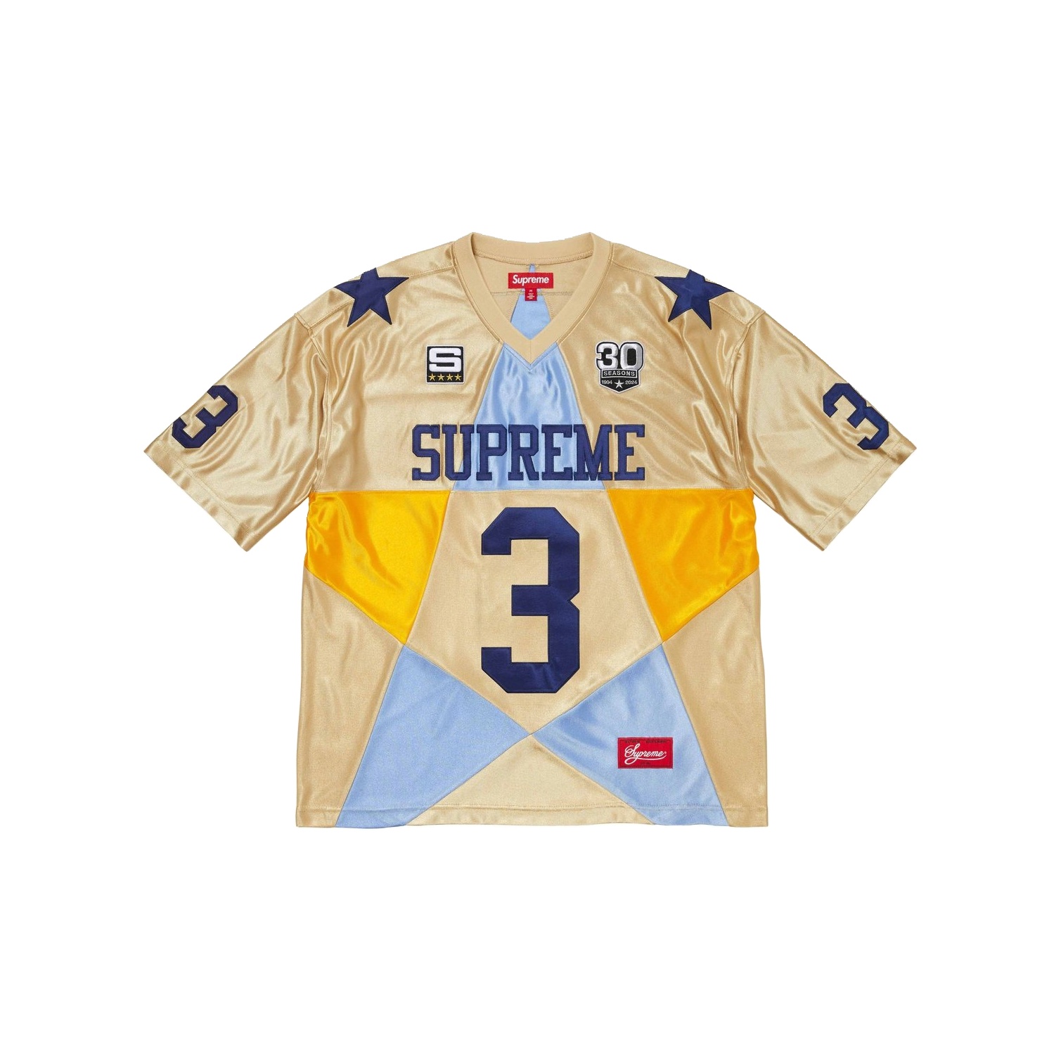 Supreme Star Football Jersey - POIZON