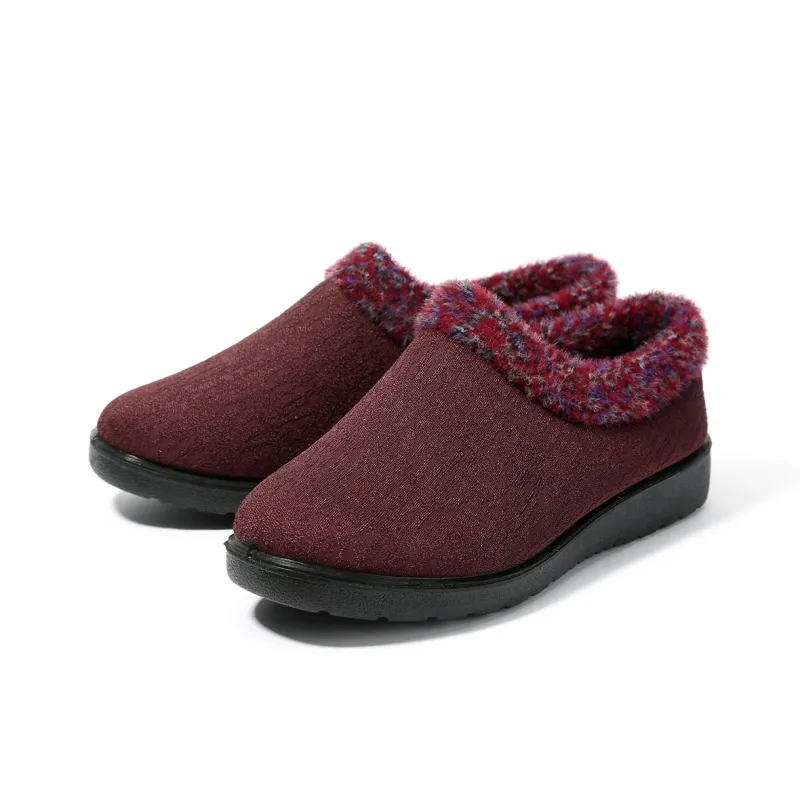 Old Meihua Anti Slip And Wear Resistant Balance Low Top Casual Shoes Women's Fuchsia-1