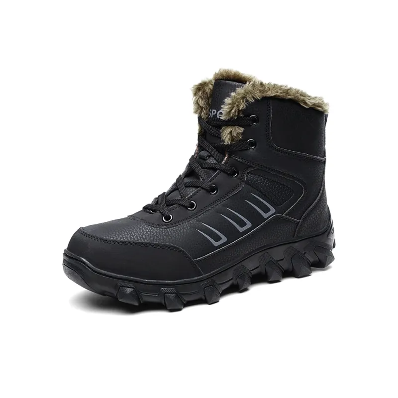 Kuding Warm And Wear-Resistant Snow Boots Men's-1