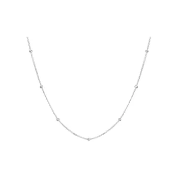 Cuihua Gold Shop Sterling Silver Necklaces Women's