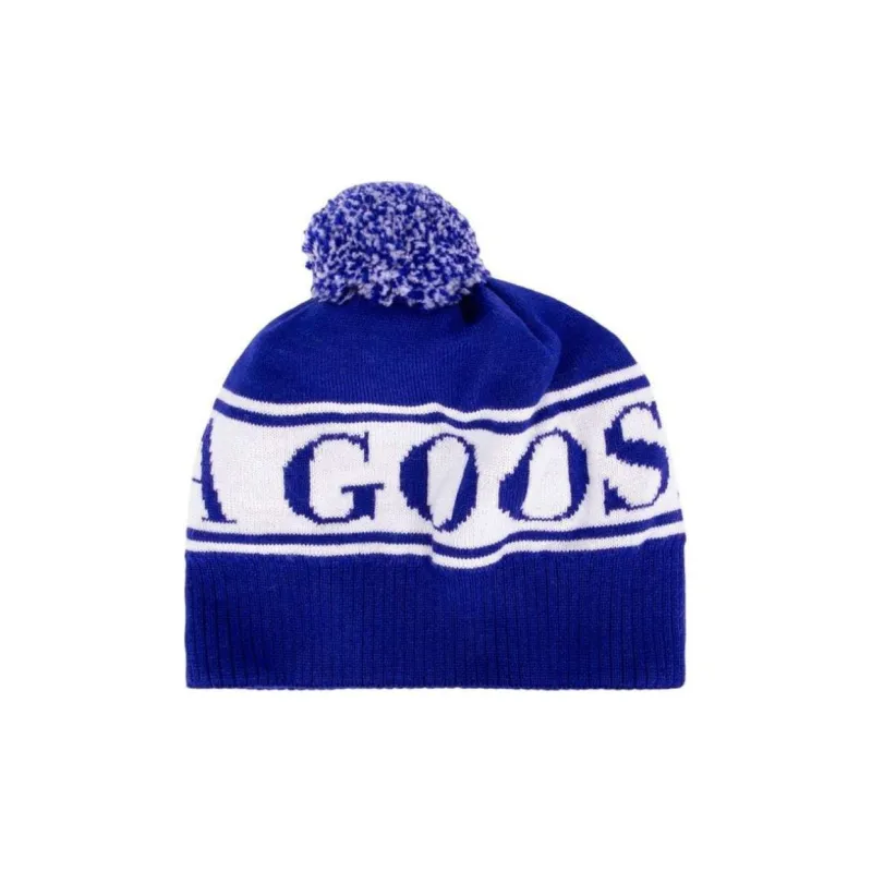 Canada Goose Intarsia knit Logo Pompom Beanie-1
