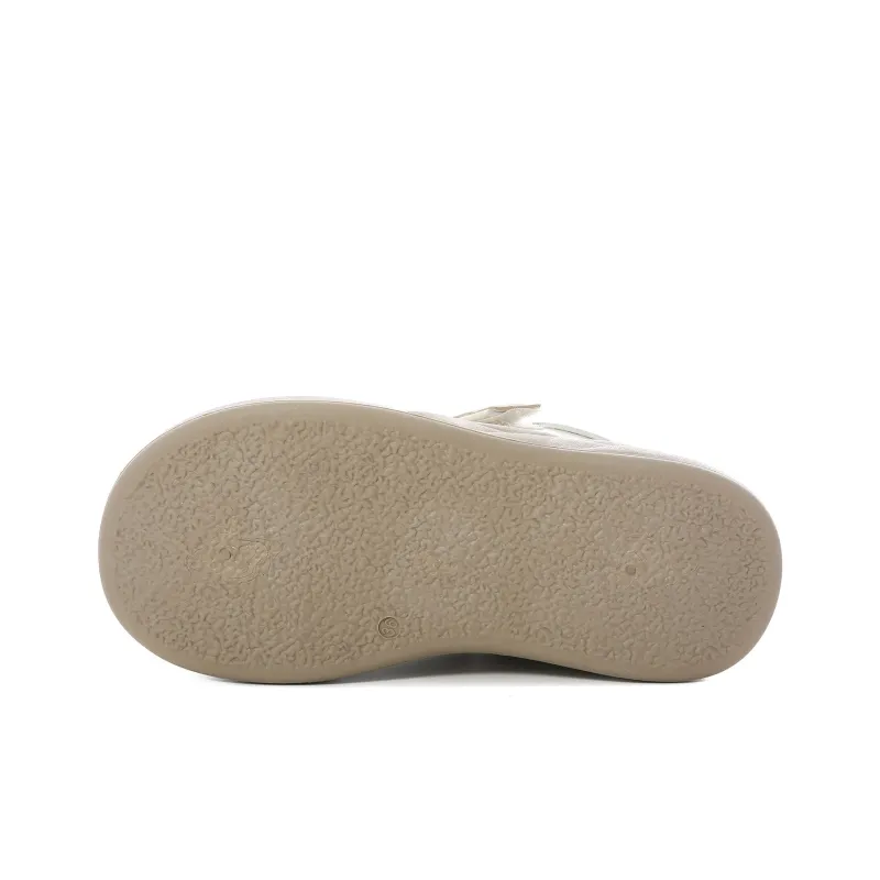 Lovely You Abrasion Resistant Slip Resistant Low Top Casual Shoes Women's White Brown-4