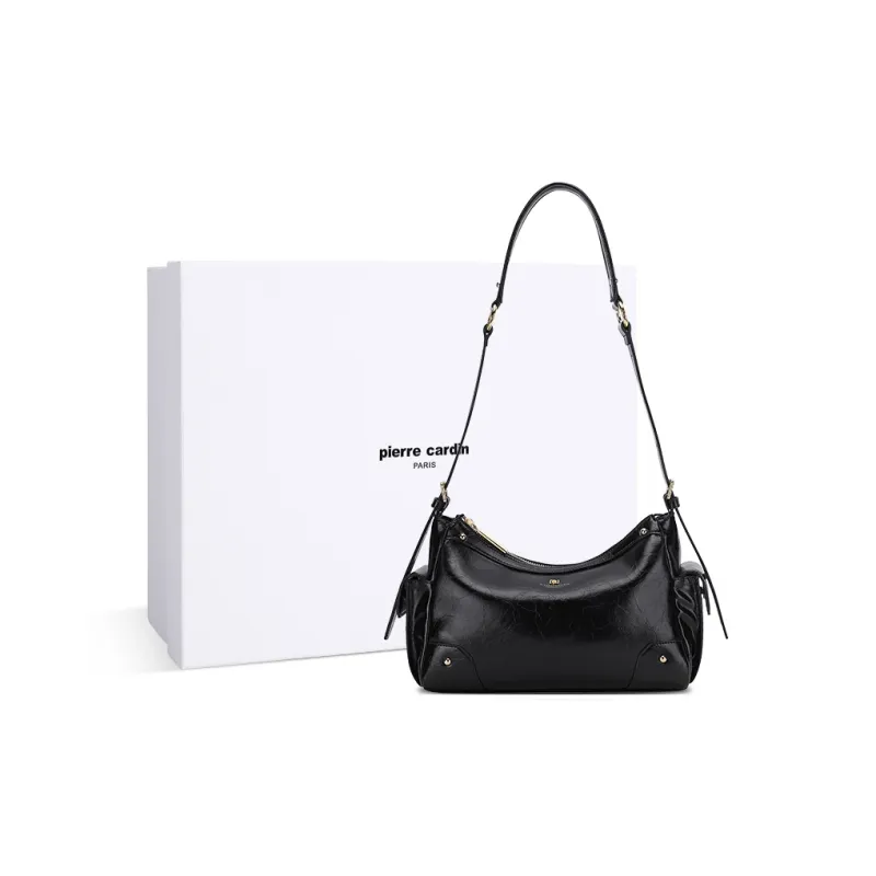 PIERRE CARDIN Commute Crossbody Bag, Shoulder Bag Premium Women's Bag Women's Black/Brown/Bitter Coffee-0