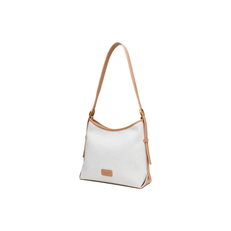 GELANNI PU Tote Bag Shoulder Bag Regular Women's Apricot-1