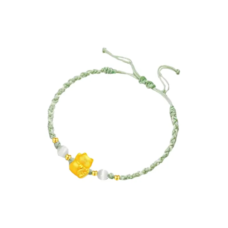 Chongqing gold store Gold Bracelet Unisex-6