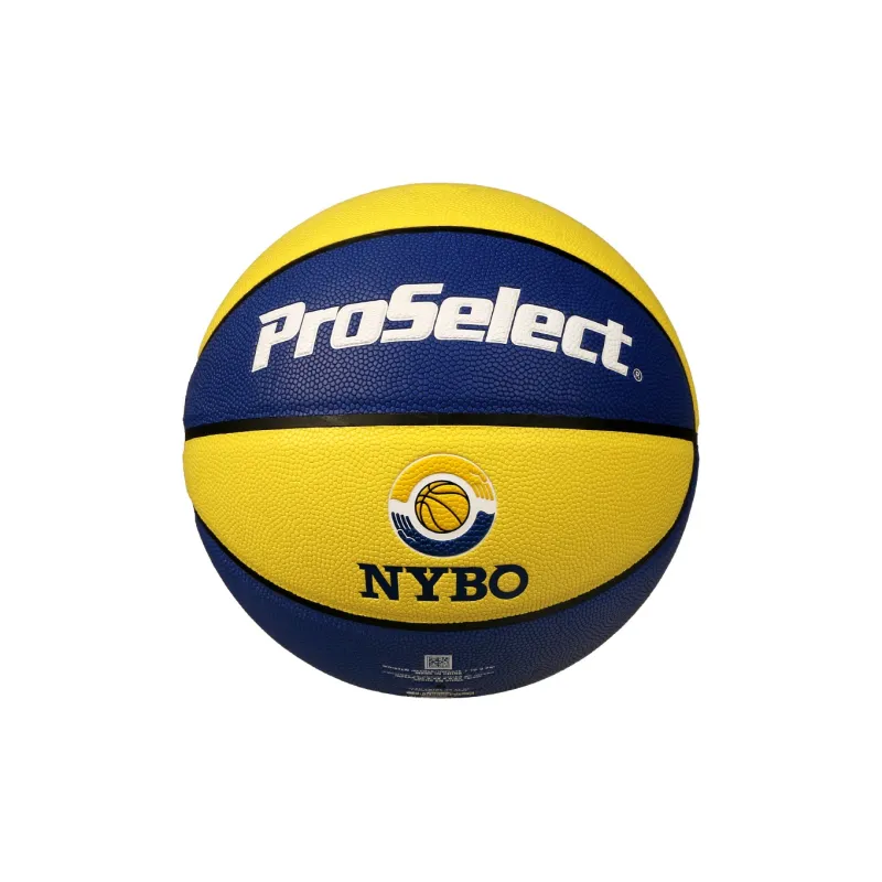 ProSelect PU Basketball Yellow Blue Multicolor Size 7/Size 5/Size 4 Match Unisex-2