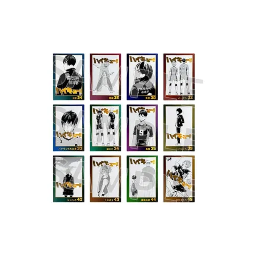 Animate Haikyuu!! Characters Kirapika Volume 2 Anime / Games Postcards